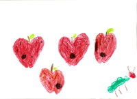 picture of strawberries as a link to the page of the numeric sequence